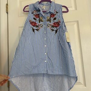 Floral boutique shirt